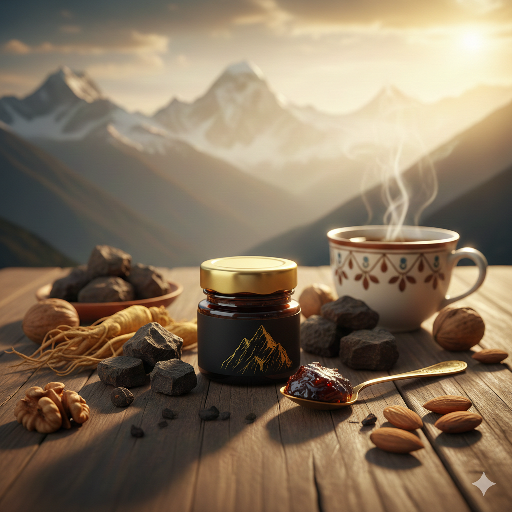 Golden Himalaya Herbal Shilajit: Pure Energy from the Himalayas